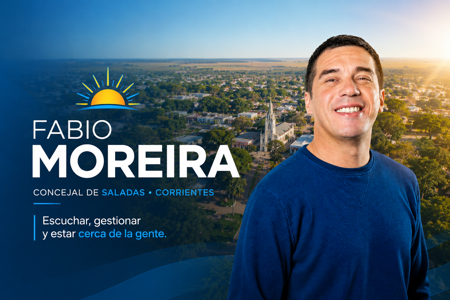 Fabio Moreira — Concejal de Saladas, Corrientes